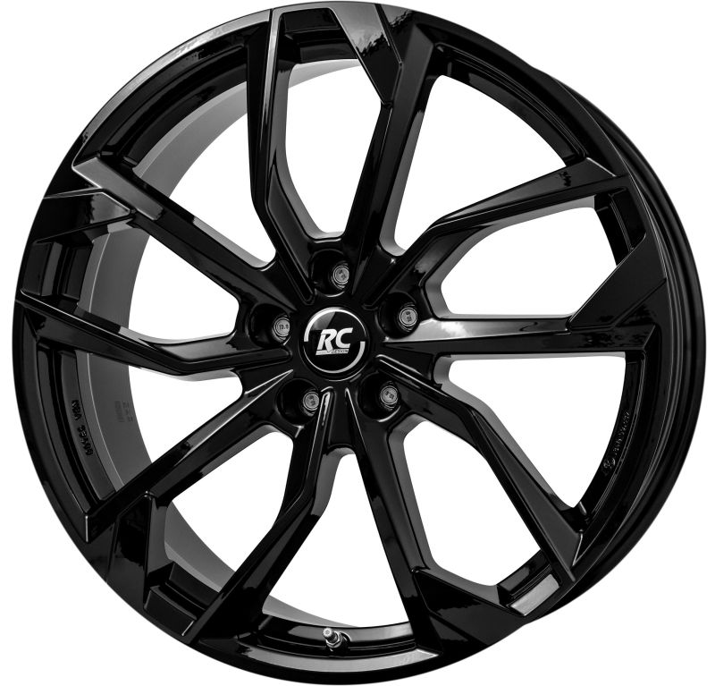 RCDesign RC34 17x7 ET52 5x114.3 Schwarz Glanz (SG)