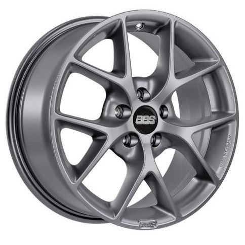 BBS SR 17x7.5 ET45 5x108 Himalaya Grau Seidenmatt
