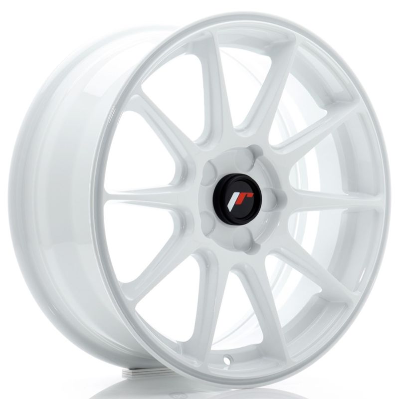 Japan Racing JR11 17x7 ET20-38 White (ET und LK frei wählbar)