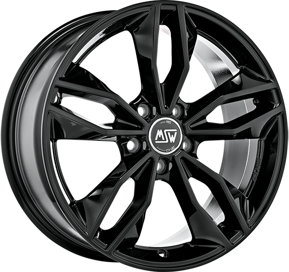 MSW 71 17x7.5 ET50 5x112 Gloss Black